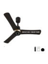 Atomberg Renesa Elite Smart |Voice Control| High Air Flow|Moonbeam LED Light|Sleek Design with 3 Year Warranty BLDC Motor with Remote 900 mm Ceiling Fan(5 Star | Earth Brown | Pack of 1)