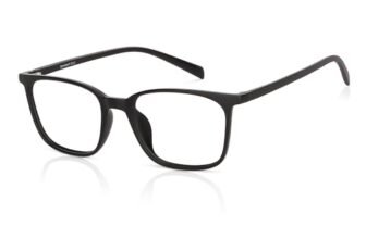 LENSKART BLU | Zero Power Blue Cut Computer Glasses | Anti Glare, Lightweight & Blocks Harmful Rays | UV Protection Specs | Men & Women | Medium | LB E13526