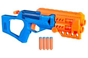 Nerf N Series Topbreaker Blaster, 4 Official Nerf N1 Darts Compatible Only with Nerf N1 Dart Blasters, Break Open Loading, Kids Gifts, Ages 8+