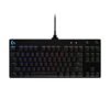 Logitech G PRO Mechanical Gaming Keyboard, Ultra Portable Tenkeyless Design, Detachable Micro USB Cable, 16.8 Million Color LIGHTSYNC RGB Backlit Keys,Black