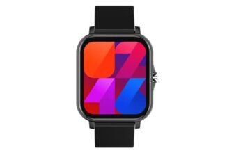 FCUK Series 2 Full Touch Smartwatch (Color: Black) with 1.69” Large Display, Bluetooth Calling, SpO2, Metal Body, Built-in Games, Heart Rate Monitor, Multiple Watch Faces, Mens Standard, (FCUK008A)