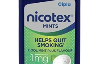 Cipla Nicotex Mints | Nicotine 1mg Lozenges (30 Pcs)| Helps Quit Smoking | Sugar Free | Cool Mint Plus Flavour (10 * 3 Pcs)