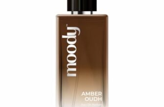 Moody Premium Amber Oud Perfume for Men | Eau De Parfum | Long Lasting Scent Upto 8 Hours | Luxurious EDP Fragrance with 20% Perfume Oil, 100ml