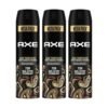 Axe Dark Temptation Long Lasting Deodorant Bodyspray For Men, 215ml (Pack of 3)