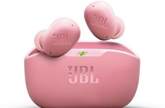 JBL Wave Buds 2 Ear Buds Wireless BluetoothV5.3, Active Noise Cancellation Earbuds,Multi Connect, App for Customized Extra Bass Eq, Relax Mode,Speed Charge, 40H Playback, Fast Pair, 4 Mics,IP54(Pink)