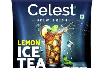 Celest Instant Lemon Iced Tea Powder with Vitamin C, 400g | Ice Tea