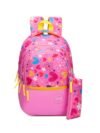Lavie Sport Cupcake Backpack | 22 Liters | Rain Cover | Gift for Boys & Girls