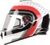 TVS Racing Phantom Series Motorbike Helmet(White)