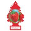 Little Trees Strawberry Air Freshener (Pack of 3) | Sweet Fruity Fragrance | Iconic Tree Hanging Design | For Car, Home, Wardrobe | Imported from USA