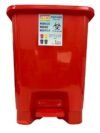 ARISTO Plastic Pedal Dustbin With Handle 30 ltr (ASSORTED MIX)