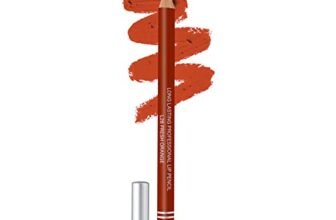Colors Queen Lip Liner Pencil | Long Lasting & Waterproof Formula | Matte Lip Liner Pencil for Women (L-28, Fresh Orange)