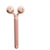 Lifelong Electric Jade Roller With Ball Roller,T-Shape Roller & Y-Shape Roller Massage Heads|Facial Roller Kit For Face,For Anti-Wrinkles|Battery Powered (Llm729,1Year Warranty,Rose Gold)