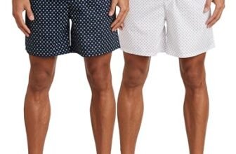 Amazon Brand – Symbol Men’s Printed Cotton Boxers – Pack of 2 (Symbxrpo2-76_Multicolour-Large)