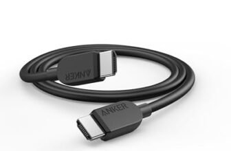 Anker HDMI Cable 8K@60Hz, 6ft Ultra HD 4K@120Hz HDMI to HDMI Cord, 48 Gbps Certified Ultra High-Speed Durable Cable with HDMI 2.1 and HDR, Compatible with Playstation 5, Xbox, Samsung TVs, and More
