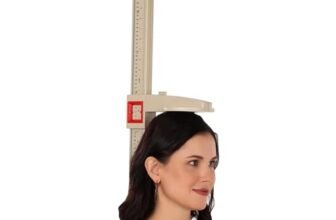 Prestige Height Measuring Stadiometer 210 cm (HM007) | Foldable Portable Height Scale for Kids & Adults | Medical & Home Use Height Measurement Tool