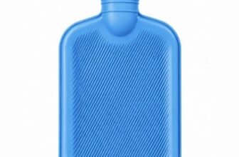 BTfash Hot Water Bag (2Ltr) for Pain Relief | Non-Electric Rubber Heating Bottle Period Cramps, Body Aches | Long Heat Retention | Wide Mouth with Leak Proof Cap & Skin Friendly Material (Blue)