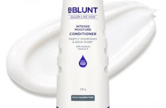 BBLUNT Intense Moisture Conditioner With Vitamin E & Jojoba For Dry & Frizzy Hair – 250 Grams