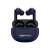 Amazon Basics True Wireless in-Ear Earbuds with Mic, Touch Control, IPX5 Water-Resistance, Bluetooth 5.3, Up to 55 Hours Play Time, Voice Assistance and Fast Charging (Blue)