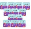 AIRODO Air Room Freshener Power Pocket Gel, Fragrance Booster, Lasts Upto 30 Days, Skin Friendly, Home Fragrance Fresh Scents for Bathroom, Toilet, Living Room, Office (Floral Crush, Pack of 12)