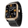 Fastrack Jupiter Retro 1.83″ Display Smart Watch with BT Calling, Functional Crown, Metal Strap, 100+ Sports Modes, Health Suite, IP68 – Smartwatch for Man & Women Latest (Black & Chrome)