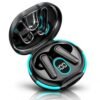 COREGENIX Plus 60 Truly Wireless Earbuds TWS | ENC & High Bass | Upto 40 Hrs Playtime | Bluetooth V5.4 | Quad Mics with AI-ENC | 50ms Low Latency Gaming | Gaming Beast for Android & iOS