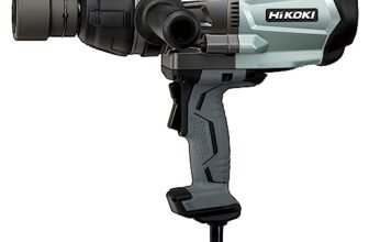 Hikoki Wr25Ses9Z,Corded Impact Wrench,900 Watts,With Tubler Type Forward – Reverse Switch,Max Torque 1000Nm,25.4Mm Square Bit Shank,1500 Rpm,8.4 Kg,Side Handle & Carry Case Included – Fixed Square