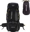 Impulse Rucksack bags 80 litres travel bag for men tourist bag for travel backpack for hiking trekking Bag for men camping Curve Black with 1 year Warranty | Black