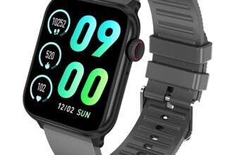 IZI Prime Smart Watch 1.78″ AMOLED Always ON Display with 60Hz Refresh Rate,Bluetooth Calling,DIY Watch Faces,AI Voice Assistant,ECG,SpO2,BP Monitoring,and Multiple Modes.Enjoy 7 Days of Battery Life