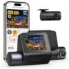70Mai A410 Dual Dash Cam [2026 New Launch], Made In India, 2.5K Hdr Front & 1080P Rear, In-Built Wifi & Gps Logger, Super Capacitor, G-Sensor, Optional Parking Mode, Upto 256Gb Support