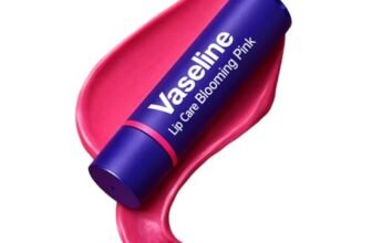 Vaseline Lip Care | Colour+Care Blooming Pink Tinted Lip Balm Stick | Up to 24Hr* Moisturization | with Manuka Honey | 3g