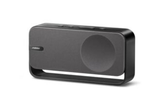 Bose SoundLink Home Speaker, Premium, Portable and Wireless Bluetooth Bookshelf Speaker, Up to 9 Hours Battery Life, Cool Grey