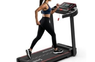 Cockatoo SmartRun3.5 3.5HP Peak DC Motorized Treadmill for Home, with 3 Level Manual Incline, Max Speed 12 Km/Hr (DIY Installation)