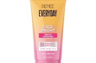 RENEE Everyday Face Bright Gentle Face Wash For Fresh, Clean Skin | Hydrates, Brightens Skin, Reduces Oil | With Vitamin B3, B5, and C | Facewash for Women & Men of All Skin Types | 100 Ml