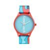 Fastrack Topicals Quartz Analog Blue Dial Silicone Strap Unisex Watch-68031AP08
