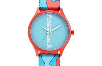 Fastrack Topicals Quartz Analog Blue Dial Silicone Strap Unisex Watch-68031AP08
