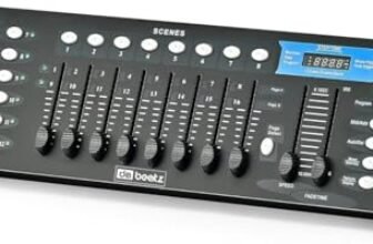 DaBeatz Presents High Quality 192 Channels Professional Master 240 Scenes Dmx512 Dj Mixing Controller For Stage, Disco And Dj, Weddings, Pubs, Par Lights And Moving Head Lights