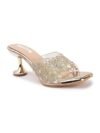 ELLE Women Sandal,Gold,UK-7