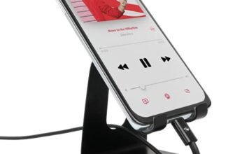ZEBRONICS ZEB-MS10 Multipurpose Mobile/Tablet Stand with Supporting Device Up to 7 Inch, Metal Body, Cable Management for Charging, Rust Proof, Lightweight & Anti Skid Design. (Made in India)