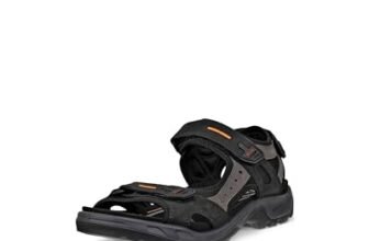 ECCO Men’s Black Offroad Sandals – UK- 8