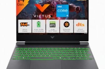 HP Victus 15 Smartchoice, Intel Core i5-14500HX, 6GB RTX 3050, 12GB DDR5(Upgradeable) 512GB SSD, FHD, 144Hz, 300nits,15.6”/39.6cm, Win11,Office24, Mica Silver, 2.3kg, fa2627/2624TX, RGB Gaming Laptop