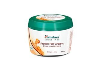 Himalaya Protein Hair Cream | Controls Hair Damage & Improves Hair Conditioning | Non Sticky Oil Replacement Hair Cream| With Chickpea & Amla | For Women & Men | 200ml