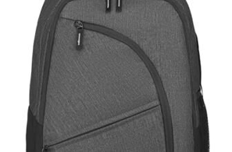 WildHorn 31L Laptop Backpack for Men/Women I Fits upto 15.6″ Laptop I Waterproof I Travel/Business/College Bookbags (GREY1)