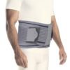 AGARO Contoured LS Belt Lower Back Pain Relief, Contoured Lumbar Sacral Belt, Lower Back Pain Osteoporosis Slip Disc Care For Women & Men, Grey, XXL