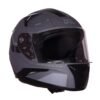 Royal Enfield AIR-X 1901 Full Face Helmet | Certification: ISI & DOT | High Impact Grade ABS Shell |Multipore Ventilation System | Aerodynamic Design with Aggressive Styling | Gray (XL) 62CM