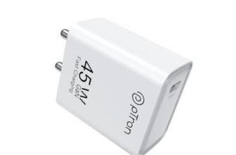 pTron Volta FC22 Compatible for Samsung 45W Charger, Type C Superfast GaN Charger for Samsung Galaxy S23/S23+/S22 Ultra/S22+/S22, Note 10/Note 20/S20/S21/S10/S9/S8, Galaxy Tab S7/S8 (White)