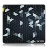 Ant Esports Prism Mouse Pad with Anti-fray Stitching, Waterproof Surface & Non-Slip Rubber Base with Stitched Edges Gaming Mouse Mat for Laptop, Compatible with Laser and Optical Mice – Black