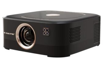 E GATE Duster 8X (S9 Pro Gold) Projector | 100% Dust Proof Automatic Android Projector | 800 ISO Lumen | Full HD Native 1080P & 4K HDR
