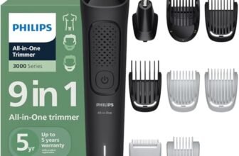 Philips India’s No.1 Men’s Trimmer* | One stroke beard trimming | All-in-One Grooming Kit- Face, Hair, Body | Ear/Nose attachment | Safe for Sensitive Skin | 60 mins runtime | 2yrs warranty* | MG3927
