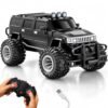 Lifelong Beast Off Roader Remote Control Car Toy for Kids, 2.4GHz High-Speed Monster Truck SUV, LED Headlights, Type-C Rechargeable, Anti-Skid Tyres, 120Ft Range (LLCORC01) (Black)