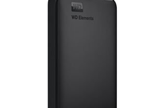 4TB Elements Portable HDD, Black USB 3.0, Compatible with PC, PS4 and Xbox, External HDD (WDBHDW0050BBK-EESN)